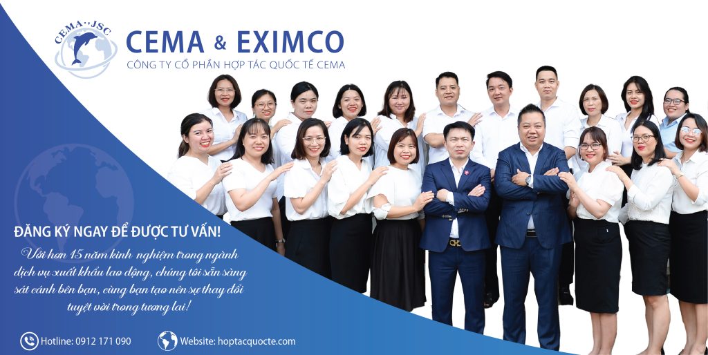 Cema & Eximco xuất khẩu lao động